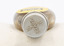 Face of lid of bottle with 'Bayer' imprinted in two directions and intersecting.