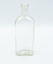 Mid 20th century style mass proiduced glass bottle in upright position