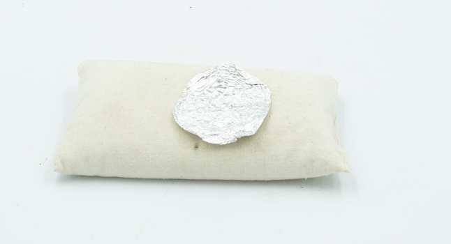 Pressed metal lid