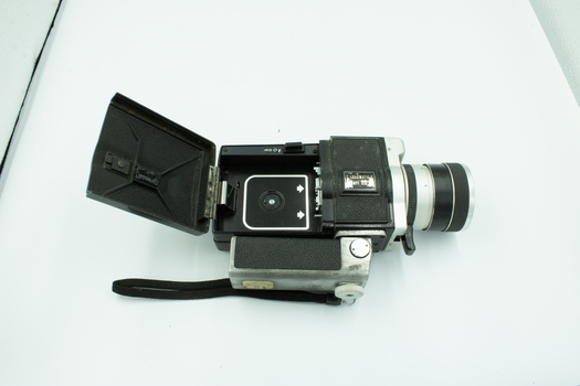Hanimex camera opened