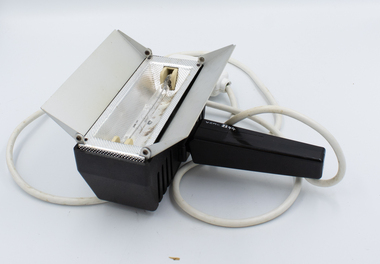 Front of halogen light open
