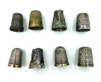 Domestic object - Thimbles, c.1900s - 1950s