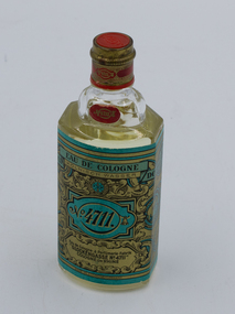 Eau de cologne bottle - front view