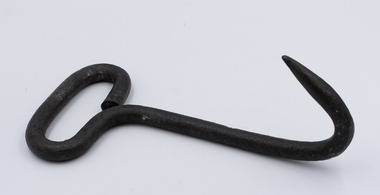 Hook with handle prominent