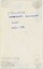 A cream piece of card with handwritten annotation in blue pen and an accession number in pencil.