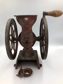 Metal coffee grinder