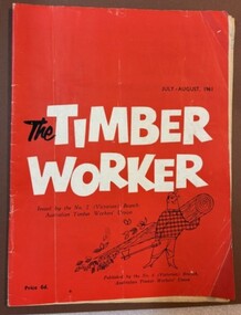 Front page of magazine showing title and other information
