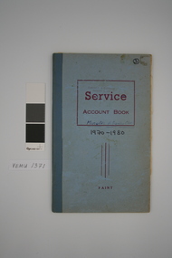 Front of Minute Book closed.