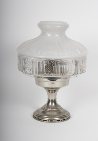 Kerosene lamp.