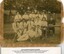 Front of Macclesfield Cricket Team photograph with list of names below