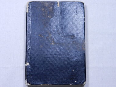 Diary of David Reginald Tynan  -  (Item held at Monash Memorial Defence Library), David Reginald Tynan, 30/9/1915 to 20/1/1919