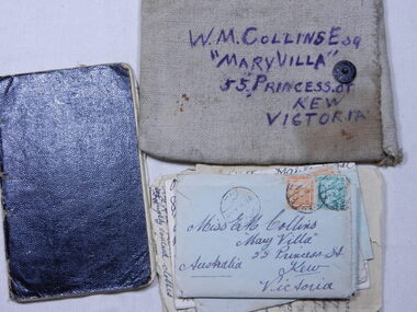 Diary of William Raymond Collins  -  (Item held at Monash Memorial Library), William Raymond Collins, January 1915 to April 1915