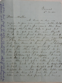 Letters of John Albert Cashmore & Arthur Cashmore  -  (Items held by Monash Memorial Defence Library), John & Arthur Cashmore, 1915 to 1918