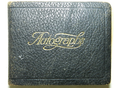 Autograph Book, Robert Wilby, 1916