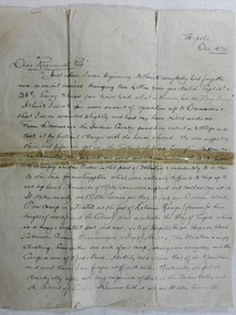 Letter of Roderick Andrew McFarlane  -  (Item held by Monash Memorial Defence Library), Roderick McFarlane, December 1918