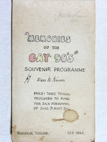 Souvenir Programme