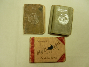 Diary of Charles Alexander Schimmelbusch  -  (Item held by Monash Memorial Defence Library)