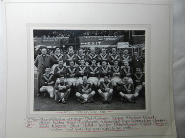 Photograph and Souvenir Programme, 31st July 1948