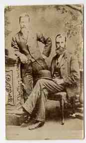 Carte de visite (Thomas McIntyre and Edward Monk), Burman, Melbourne, 1878 - 1882