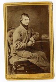 Carte de Visite (Dan Kelly seated), Dan Kelly