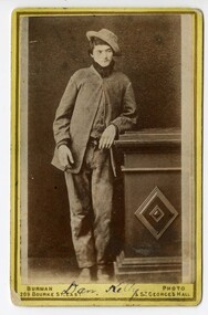 Carte de Visite (Dan Kelly standing), Dan Kelly (standing)