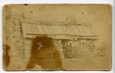 Carte de Visite (timber dwelling)
