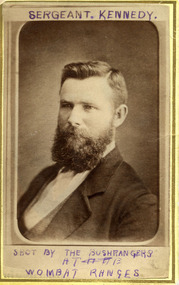 Carte de Visite (Sergeant Michael Kennedy), Burman, Melbourne