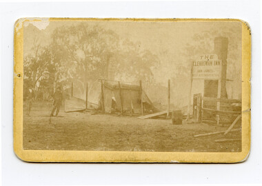 Carte de Visite (Glenrowan Inn), James E Bray, 1878