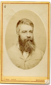 Carte de Visite (Benjamin Gould), J.E. Bray, 18/1/1879