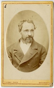 Carte de Visite (Francis Harty), J.E. Bray, 18/1/1879