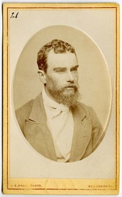 Carte de Visite (William Woods), J.E. Bray, 18/1/1879