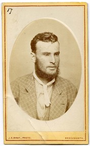 Carte de Visite (Richard Strickland), J.E. Bray, 18/1/1879
