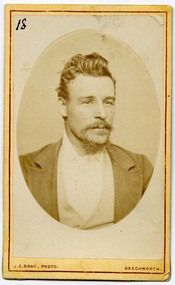 Carte de Visite (John Stewart), J.E. Bray, 18/1/1879