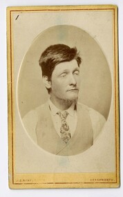 Carte de Visite (Daniel Clancy), J.E. Bray, 18/1/1879