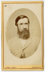 Carte de Visite (Robert Miller), J.E. Bray, 18/1/1879
