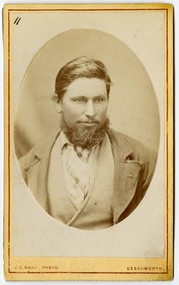 Carte de Visite (John McElroy), J.E. Bray, 18/1/1879
