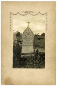 Photograph (grave of Michael Kennedy), Vallan Studio