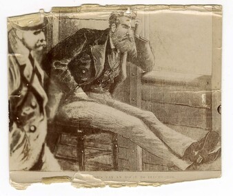 Drawing - Sketch (Ned Kelly), 1878