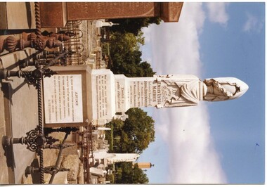 Photograph (Emily Mather's grave)