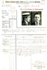 Prison record (Alfred Hannah), 2 September 1918