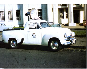 Photograph (police car), 1954