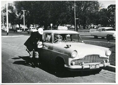 Photograph (police car), 1956