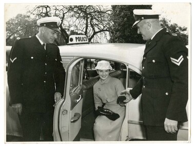Photograph (police car), 1958