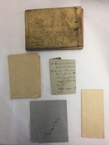 Diary and papers, Diary and papers of Constable Joseph Wyers, 1882