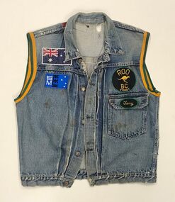 Uniform - Textiles, Tony Shaw's Roo BC overlay, c.1970s-1980s