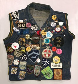 Uniform - Textiles, Colin Simson's Roo BC overlay, 1970s-1980s, 1970s