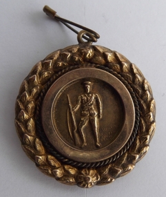 Home coming badge, Thomas Adams Collection