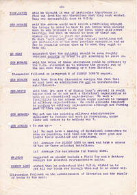 GASTETENERED COPY OF REPATRIATION of A.I.F. CONFERENCE.......... circa May 1918