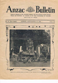 ANZAC BULLETIN No 88, 13 September and No 89, 20 September 1918, ANZAC BULLETIN
