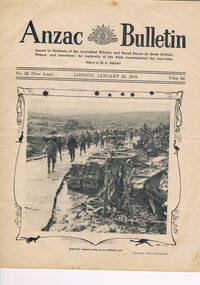 ANZAC BULLETIN No. 55 (New Issue) 25 January 1918